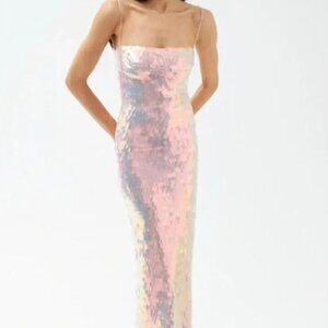 The New Arrivals by Ilkyaz Ozel Phoenix Sequin Paillette Dress Size 34 0 XS NWT